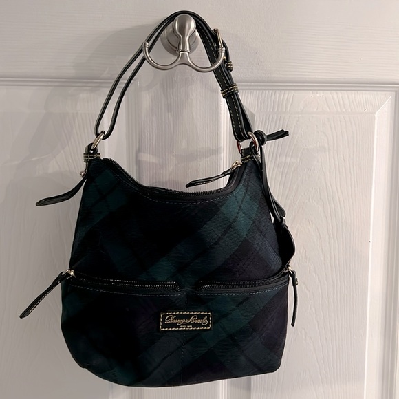 Dooney & Bourke rare wool beautiful plaid purse - Picture 1 of 9